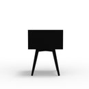 Melbourne Small Nightstand, Black Alpine