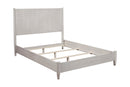 Melbourne Full Size Panel Bed, Gray Alpine