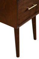Melbourne Single Drawer End Table, Walnut Alpine