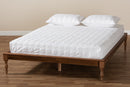 Coronado Ash Wanut Finished King Size Wood Bed Baxton