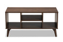 Seville Walnut Finished Coffee Table Baxton