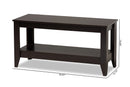 Pierce Wenge Coffee Table Baxton