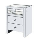 Dominic Rectangular Accent Table, Mirrored Acme