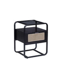 Colson Rectangular Accent Table, Black Finish Acme