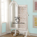 Edalene Jewelry Armoire, Pearl White Finish Acme