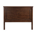 Franklin 4PC Pack Queen Bed Set, Brushed Walnut Finish Acme
