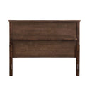 Franklin 4PC Pack Queen Bed Set, Brushed Walnut Finish Acme