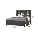 Lantha King Bed, Gray Oak Finish Acme