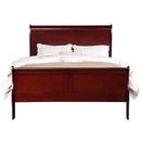 Louis Philippe Twin Bed, Cherry Finish Acme