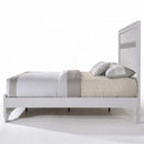 Naima Full Bed, White Finish Acme