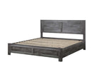 Vidalia King Bed, Rustic Gray Oak Finish Acme