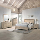 Miquell Queen Bed, Natural Finish Acme