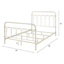 Citron Full Bed, White Finish Acme