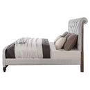 Andria King Bed, Reclaimed Oak Finish Acme