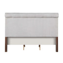 Andria King Bed, Reclaimed Oak Finish Acme