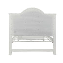 Flora Twin Bed, White Finish Acme