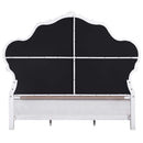 Latisha King Bed, White Finish Acme