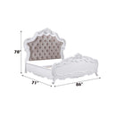 Latisha Queen Bed, White Finish Acme