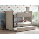 Romana II Twin/Twin Bunk Bed w/Trundle, Beige Fabric Finish Acme