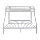Tritan Twin/Full Bunk Bed, White Finish Acme