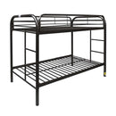 Thomas Twin/Twin Bunk Bed, Black Finish Acme