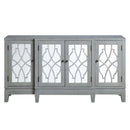 Magdi Console Cabinet, Antique Gray Finish Acme