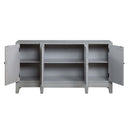 Magdi Console Cabinet, Antique Gray Finish Acme