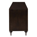 Diya Console Cabinet, Forged Bronze & Espresso Finish Acme