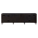 Diya Console Cabinet, Forged Bronze & Espresso Finish Acme
