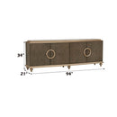 Ashtin Console Cabinet, Brown Finish Acme
