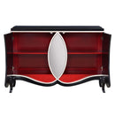 Ashor Console Cabinet, Black Finish Acme