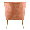 Sambell Accent Chair, Burnt Orange Velvet Acme