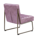 Loria Accent Chair, Wisteria Top Grain Leather Acme