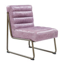Loria Accent Chair, Wisteria Top Grain Leather Acme