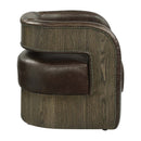 Feyre Accent Chair, Espresso Top Grain Leather Acme