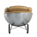 Pino Accent Chair, Morocco Top Grain Leather Acme