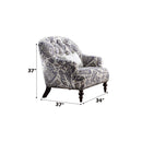Saira Chair w/Pillow, Pattern Fabric Acme
