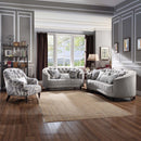 Saira Chair w/Pillow, Pattern Fabric Acme