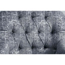 Gaura Chair w/Pillow, Dark Gray Velvet Acme