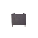Hegio Chair w/Pillow, Gray Velvet Acme