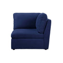 Crosby Modular - Wedge, Blue Fabric Acme