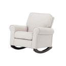 Elvin Rocking Chair, Beige Fabric Acme