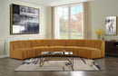 Felicia Modular Chair, Yellow Velvet Acme