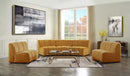 Felicia Modular Chair, Yellow Velvet Acme
