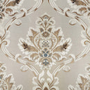 Danae Chair w/2 Pillows, Fabric, Champagne & Gold Finish Acme