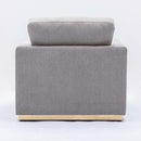 Valin Chair, Grey Linen Acme
