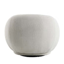 Isabel Chair w/Swivel, Beige Boucle Acme