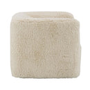Upendo Chair w/Swivel, Beige Linen Acme