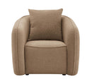 Keith Chair w/Pillow, Brown Chenille Acme