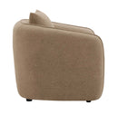 Keith Chair w/Pillow, Brown Chenille Acme
